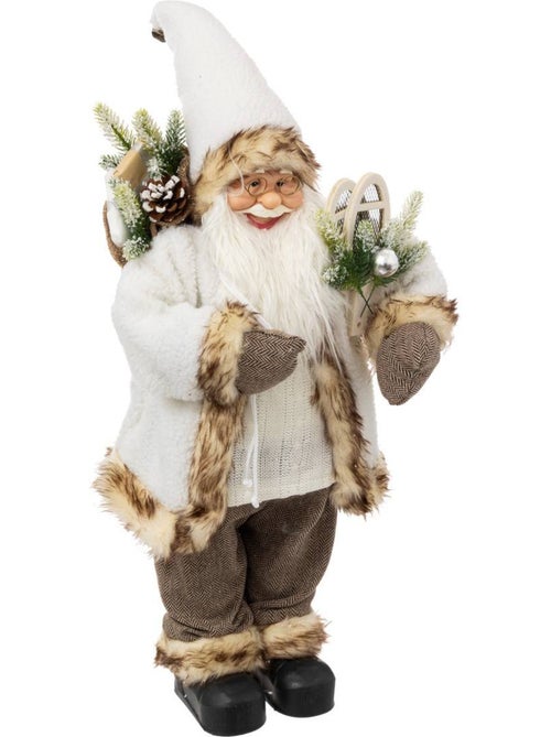 Père noël lumineux 60cm - Kiabi