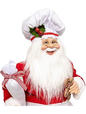 Pere noel papatissier 60cm