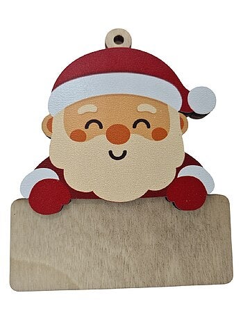 Père Noël personnalisable en bois