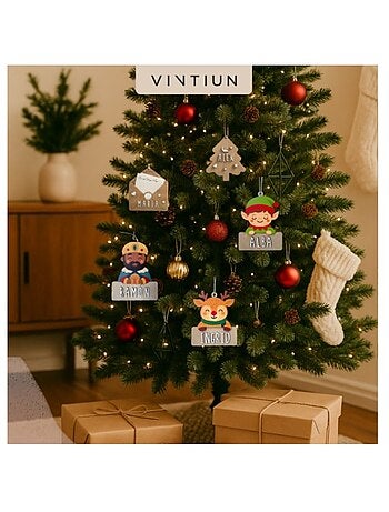 Père Noël personnalisable en bois