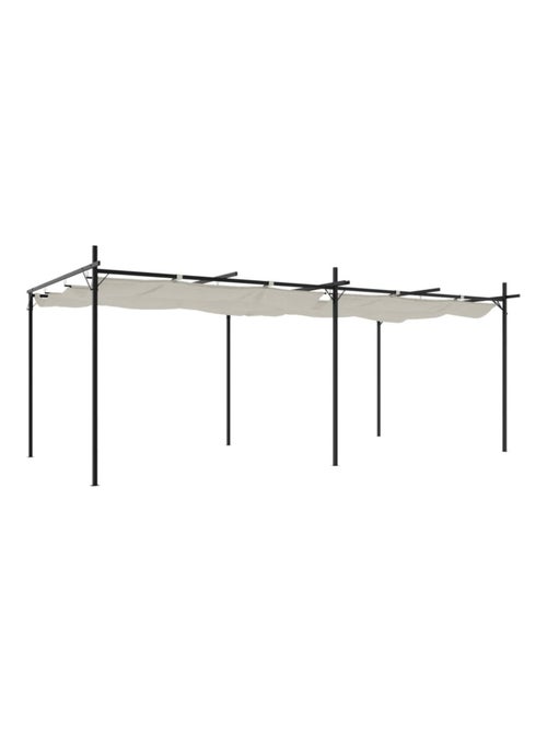 Pergola avec toit rétractable - Kiabi