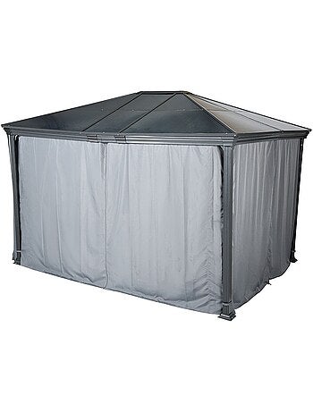 Pergola en aluminium et polycarbonate BELIZE