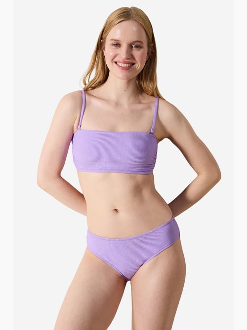 Perla bas de bikini texturé penti - Kiabi Perla bas de bikini texturé penti - Kiabi