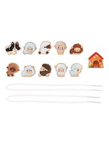 Perles à enfiler Moutons