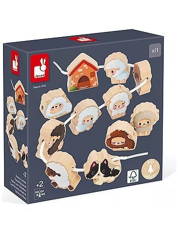 Perles à enfiler Moutons