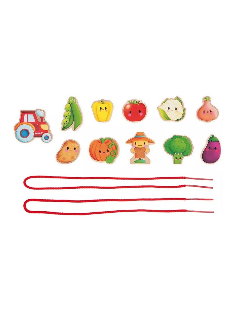 Perles à enfiler Potager Beige - Kiabi