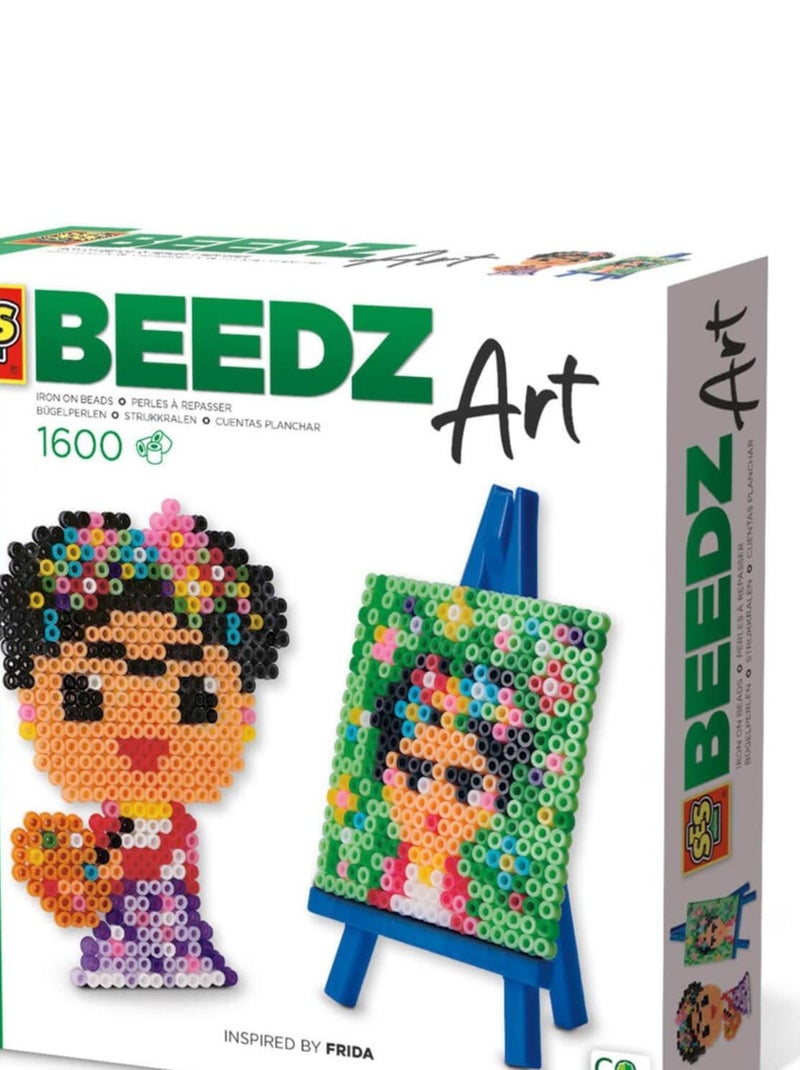 Perles à repasser : Beedz Art : Mini artiste Frida Kahlo N/A - Kiabi