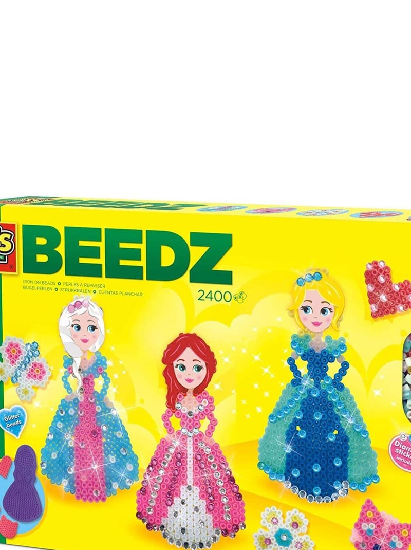 Perles à repasser Beedz : Princesses avec diamants N/A - Kiabi