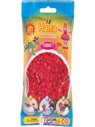 Perles à repasser en sachet env. 1000 pc coul. Lie de Vin