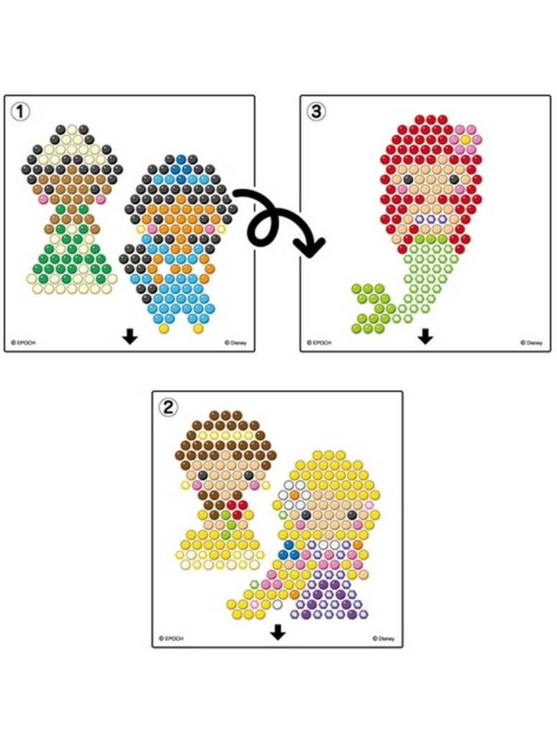 Perles Aquabeads : Kit Les Princesses Disney Rose - Kiabi