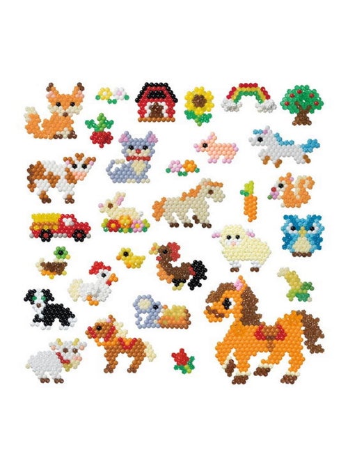 Perles Aquabeads : La box une journée à la ferme - Kiabi