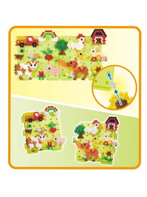 Perles Aquabeads : La box une journée à la ferme - Kiabi