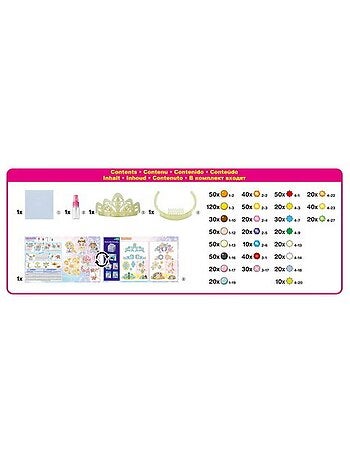 Perles Aquabeads : Le diadème des Princesses Disney