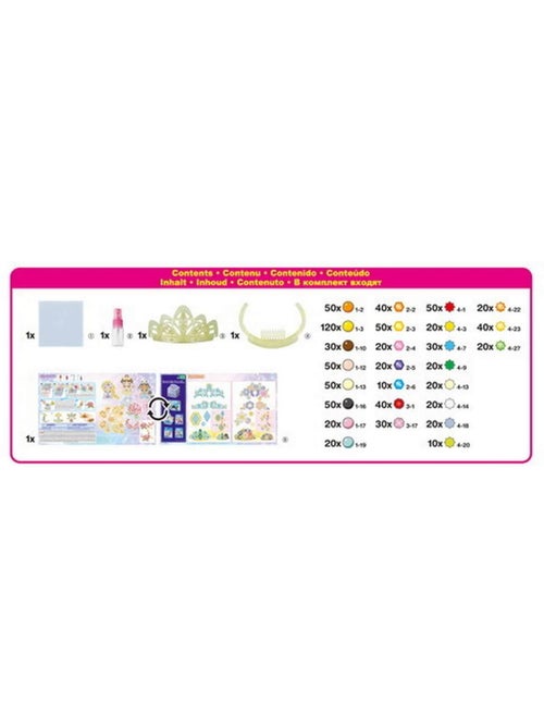 Perles Aquabeads : Le diadème des Princesses Disney - Kiabi