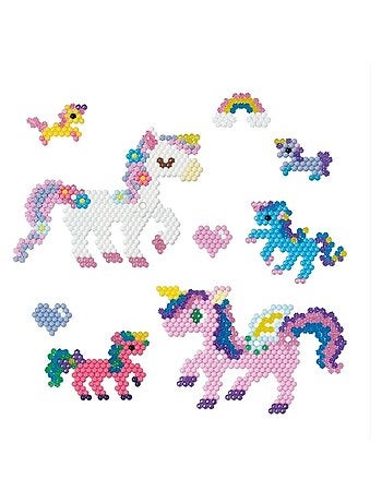 Perles Aquabeads : Les licornes féériques
