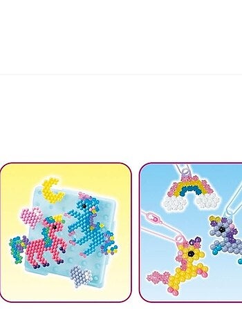 Perles Aquabeads : Les licornes féériques