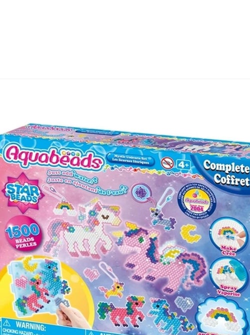 Perles Aquabeads : Les licornes féériques - Kiabi
