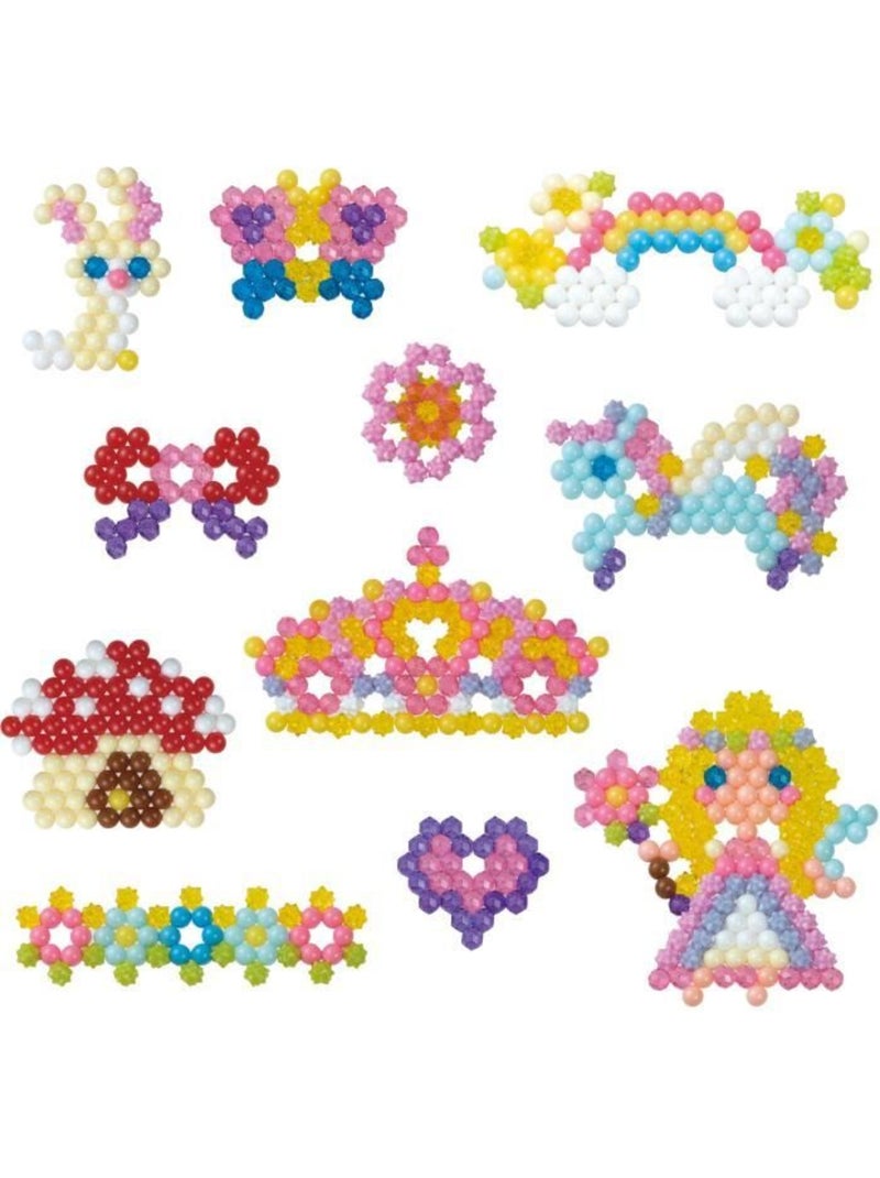 Perles Aquabeads : Mes accessoires féériques à créer Rose - Kiabi