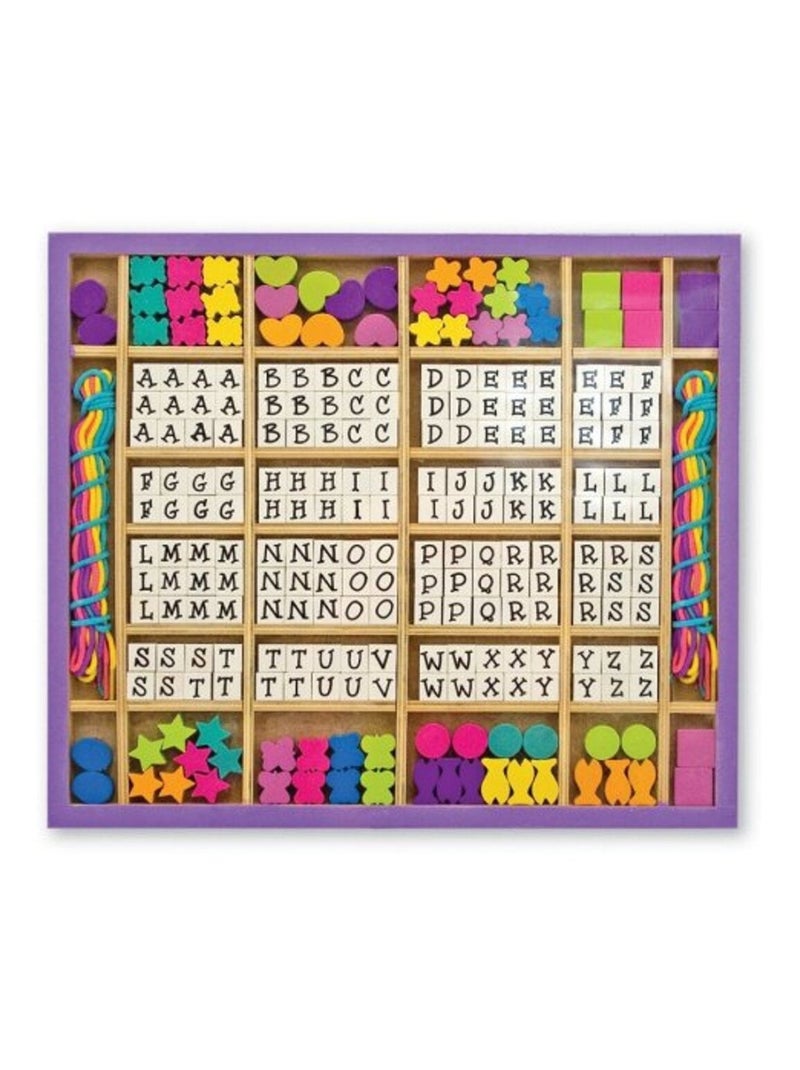 Perles en bois à enfiler N/A - Kiabi