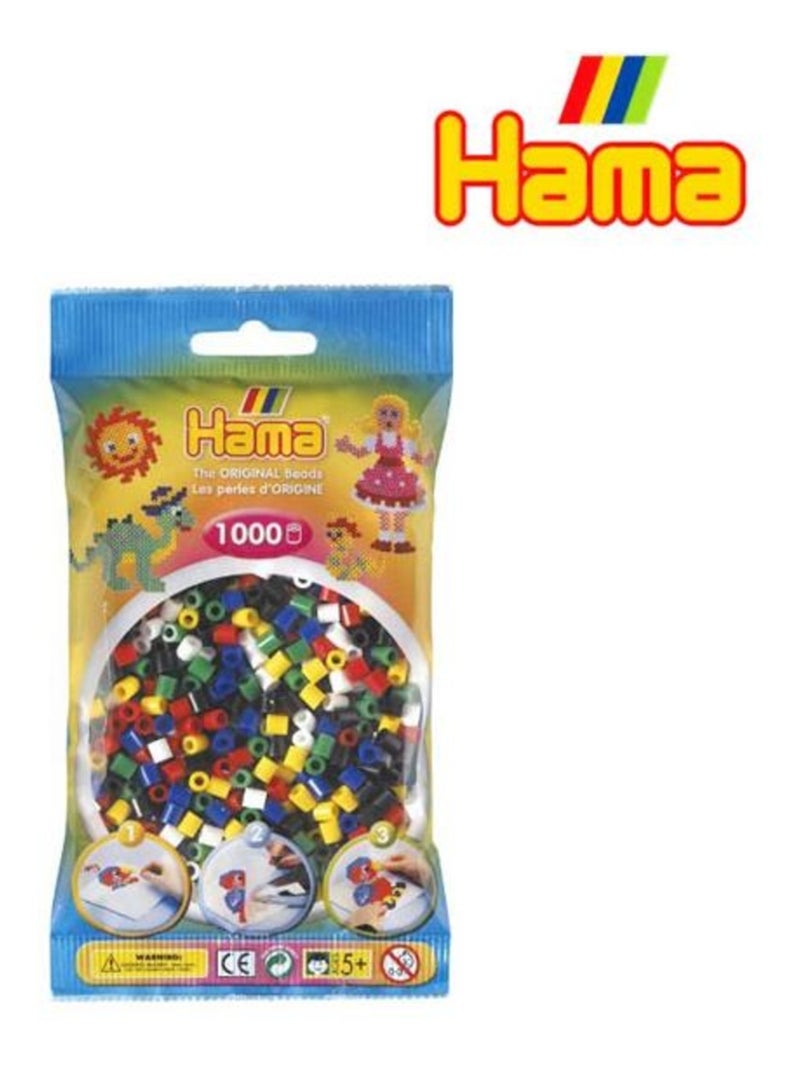 Perles en sachet - 6 Couleurs N/A - Kiabi