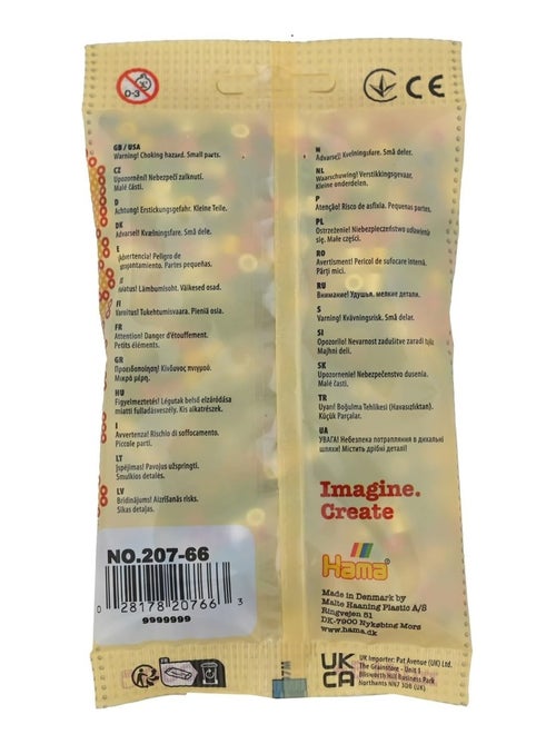 Perles en sachet - 6 Couleurs - Kiabi