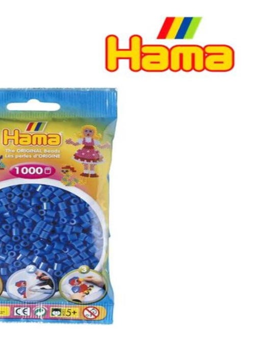 Perles en sachet - Bleu foncé - Kiabi