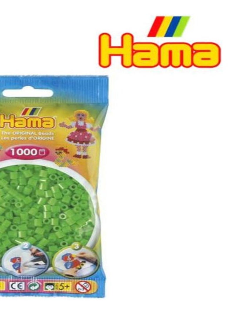 Perles en sachet - Hama - Vert fluorescent N/A - Kiabi