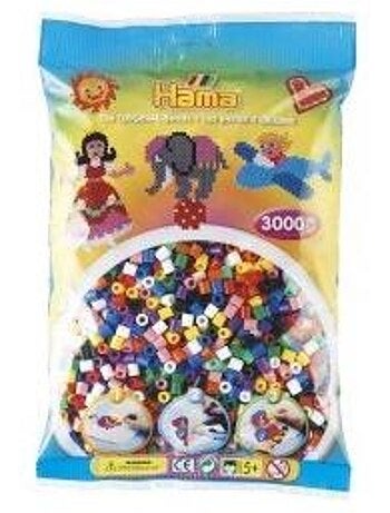 Perles en sachet - Mélange de couleurs