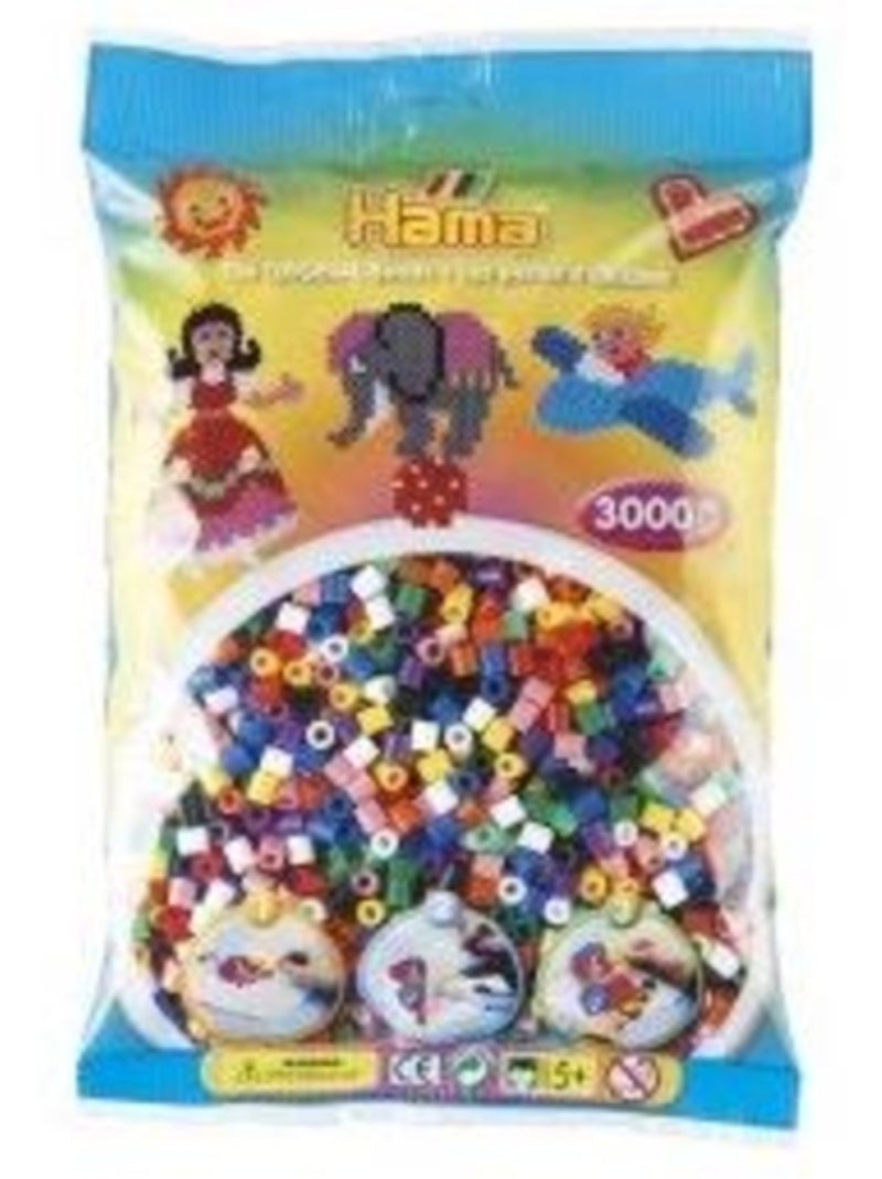 Perles en sachet - Mélange de couleurs Multicolore - Kiabi