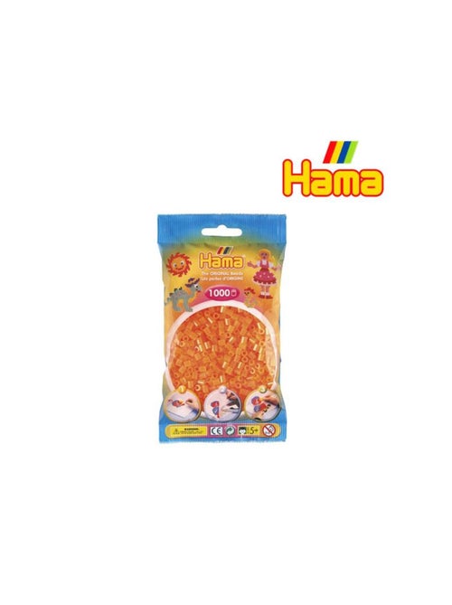 Perles en sachet - Orange néon - Kiabi