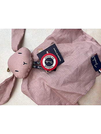 Perlipoppette doudou lapin