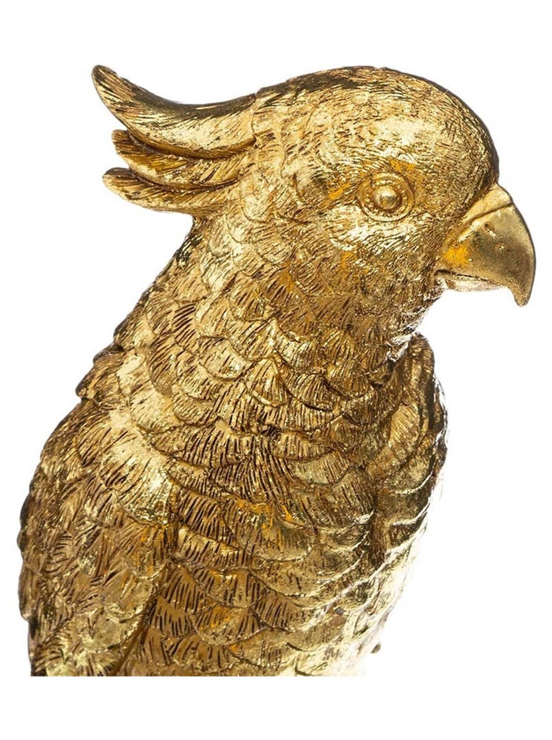Perroquet en résine or H33 Doré/or - Kiabi
