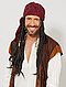     Perruque de pirate vue 1
