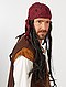     Perruque de pirate vue 2
