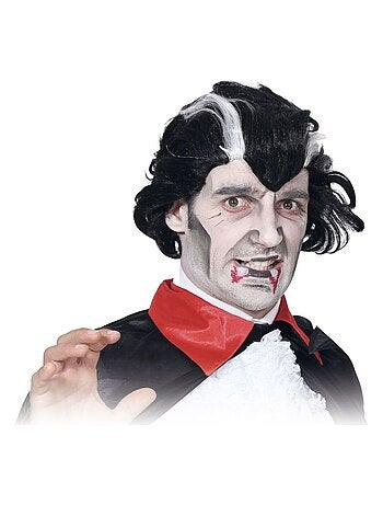 Perruque Halloween pour homme déguisement vampire