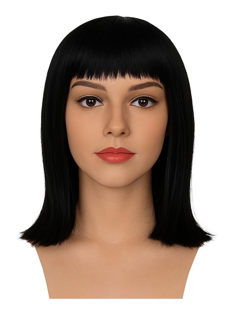 Perruque NORA Noir - Kiabi