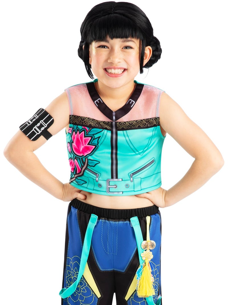 Perruque pour enfant Zoey Noir - Kiabi