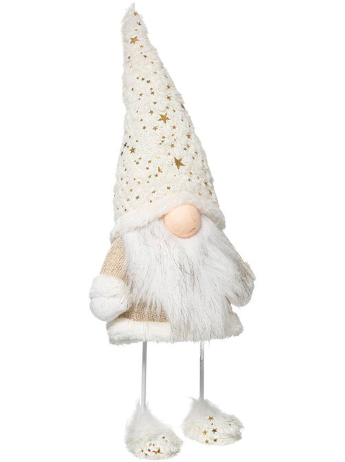 Personnage père noël scandinave debout 45 cm - Kiabi