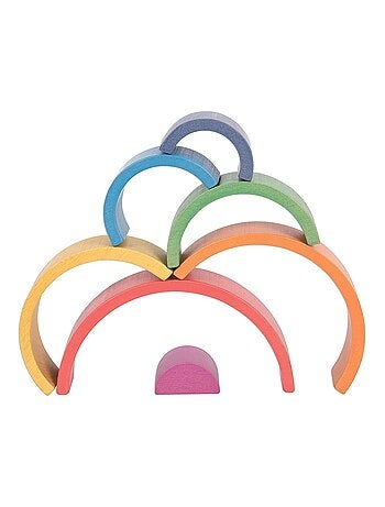 Petit arc-en-ciel en bois