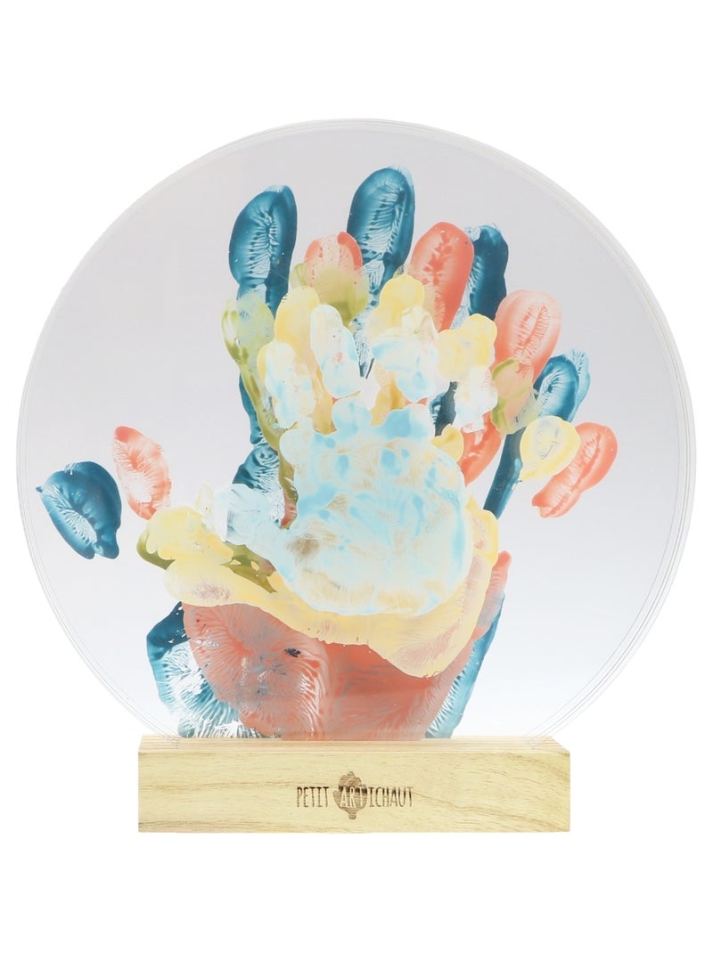 Petit Artichaut - Cadre empreintes Family Colors Multicolore - Kiabi