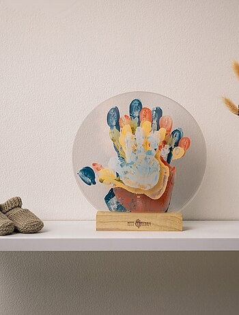 Petit Artichaut - Cadre empreintes Family Colors