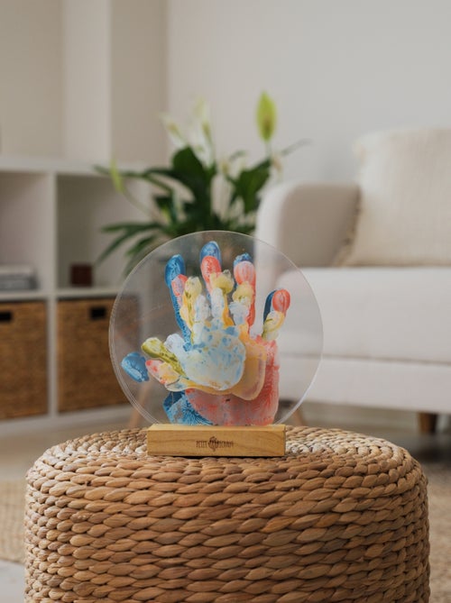 Petit Artichaut - Cadre empreintes Family Colors - Kiabi