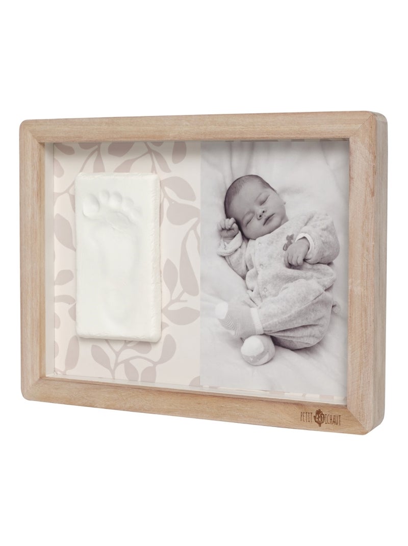 Petit Artichaut - Cadre photo empreintes Classique Gris - Kiabi