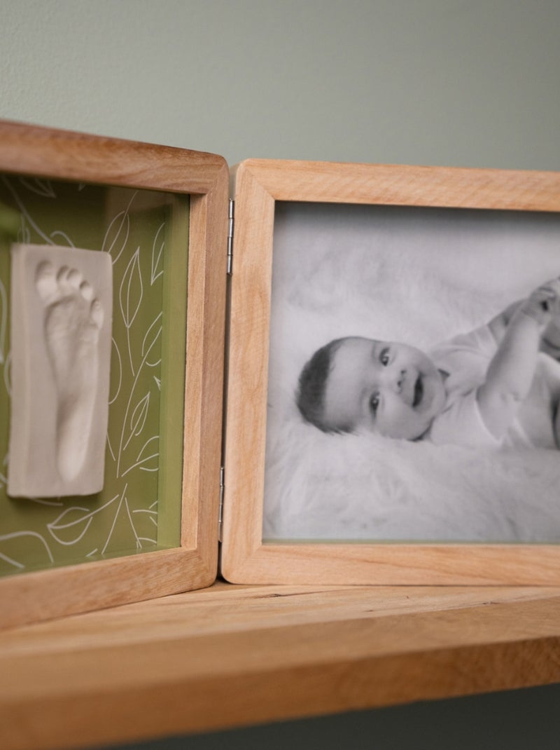 Petit Artichaut - Cadre photo empreintes Double Olive Tree Vert - Kiabi