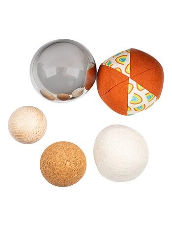 Petit Boum - Lot de 5 balles sensorielles