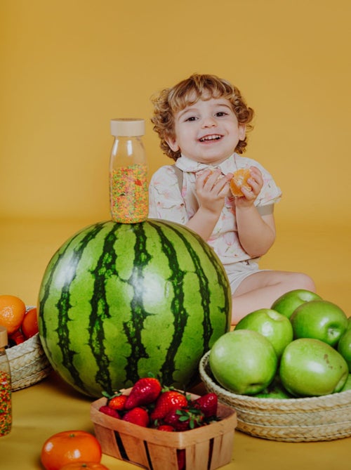 Petit Boum | Bouteille sensorielle Learn Fruits - Kiabi