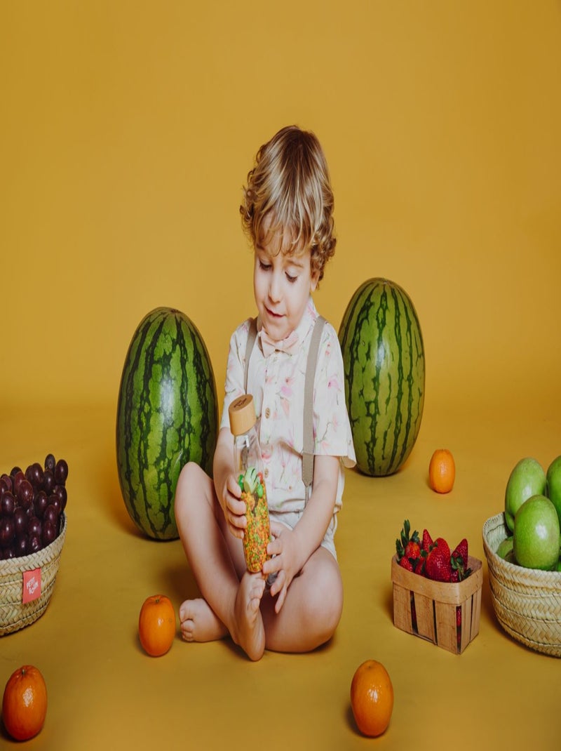 Petit Boum | Bouteille sensorielle Learn Fruits Multicolore - Kiabi