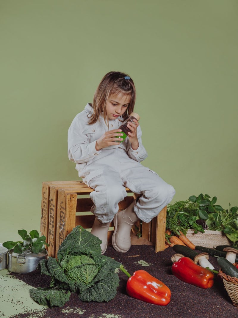 Petit Boum | Bouteille sensorielle Learn Légumes Multicolore - Kiabi