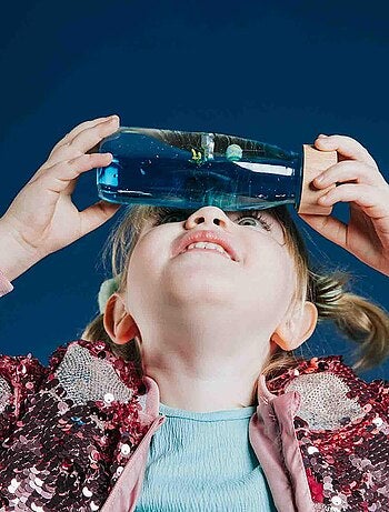 Petit Boum | Bouteille sensorielle Move Univers astronaute