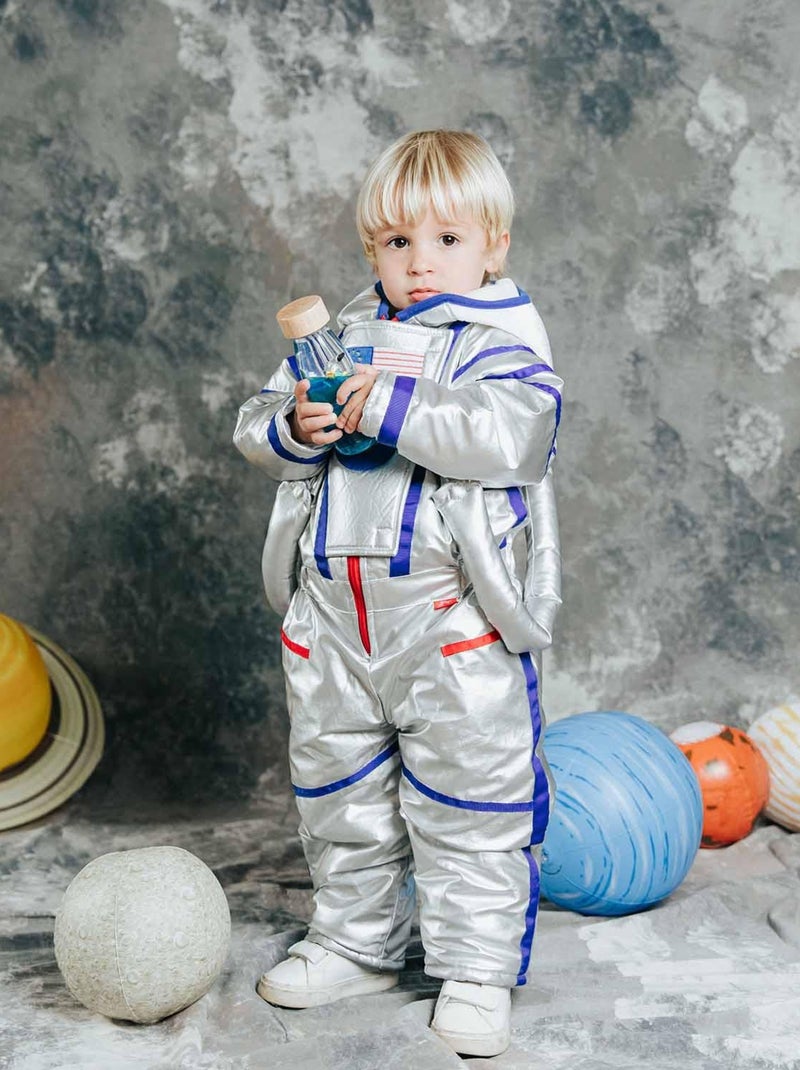 Petit Boum | Bouteille sensorielle Move Univers astronaute Bleu - Kiabi